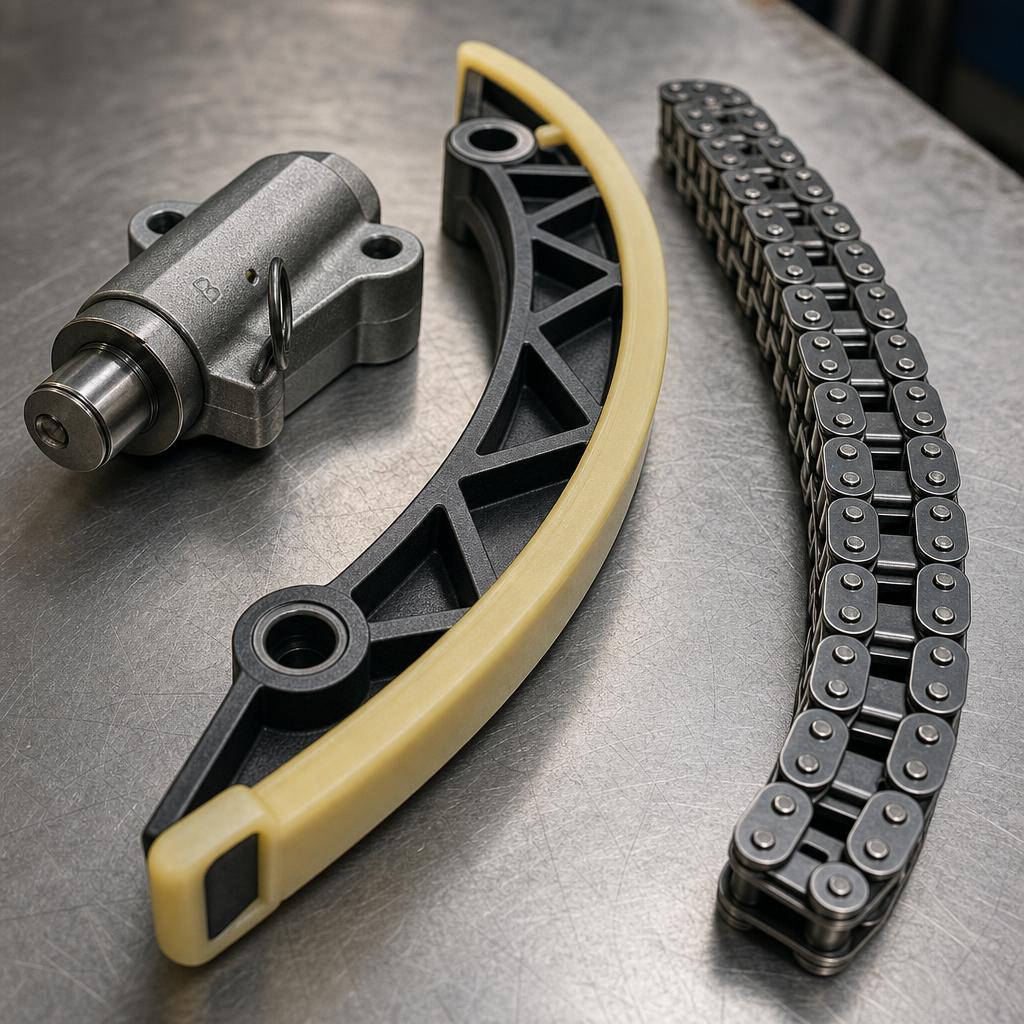 New chain and guides